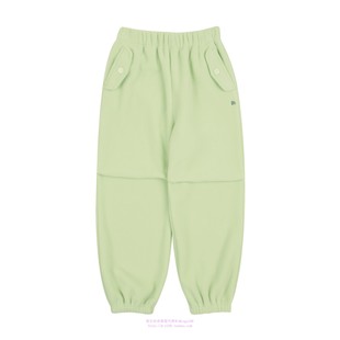145 童装 165 2023秋冬儿童薄荷休闲摇粒绒收腿长裤 been韩国代购