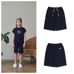 100 童装 165 2024夏儿童中大童海军蓝直筒休闲短裤 been韩国代购