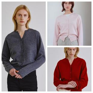 美利妈羊毛混纺休闲上衣 2024春秋女装 韩国STEP AROUND直邮代购