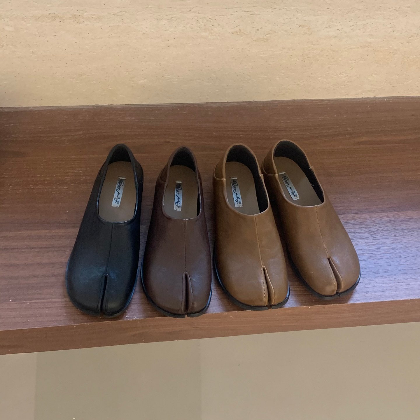 平底分趾猪蹄鞋两穿单鞋女2026年春季新款马蹄猪脚鞋一脚蹬小皮鞋,女鞋,深口单鞋,淘宝优惠券,粉丝福利购,淘宝优惠卷