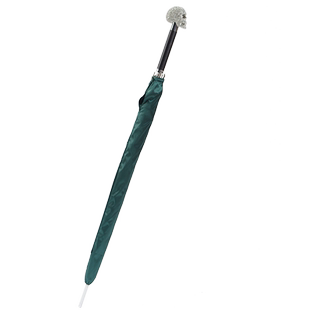 限量满天星镶钻骷髅头雨伞超大防风自动晴雨两用伞轻奢创意长柄伞