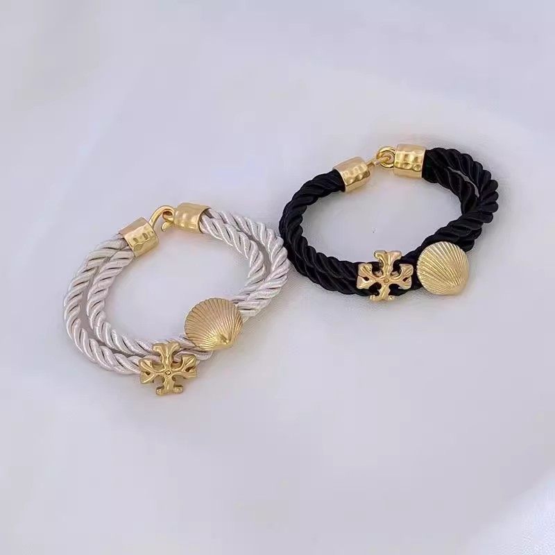 青岛饰品欧美小众设计法式复古海洋风贝壳徽标绳子编织夸张手链女,饰品/流行首饰/时尚饰品新,手链,淘宝优惠券,粉丝福利购,淘宝优惠卷
