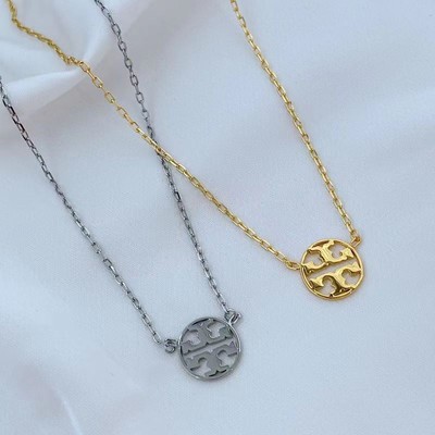 黄铜锁骨链女小众法式复古简约