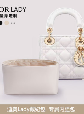 适用于Dior迪奥戴妃三格/四格/五格横版内胆包中包撑型收纳内袋