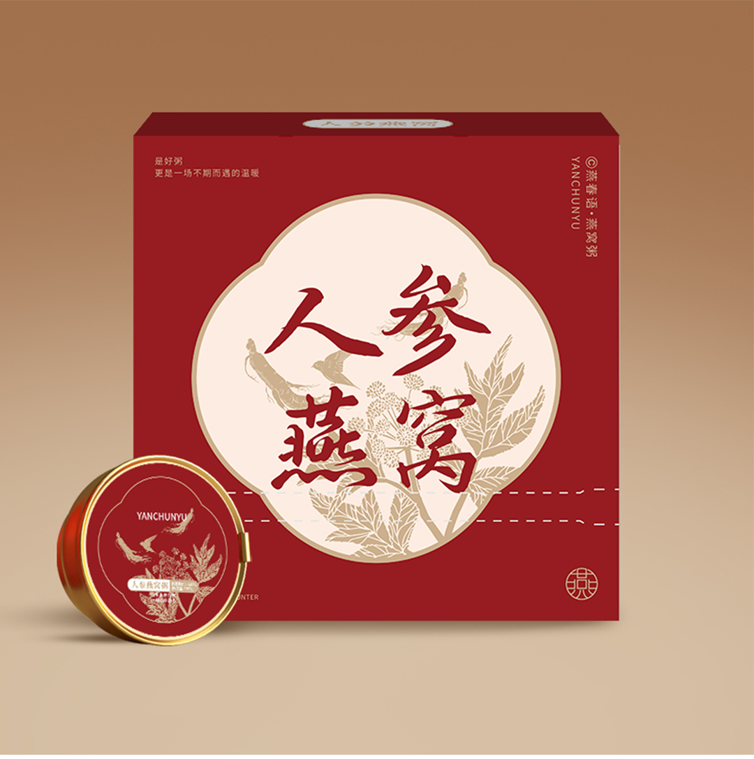 燕春语人参燕窝粥礼盒装