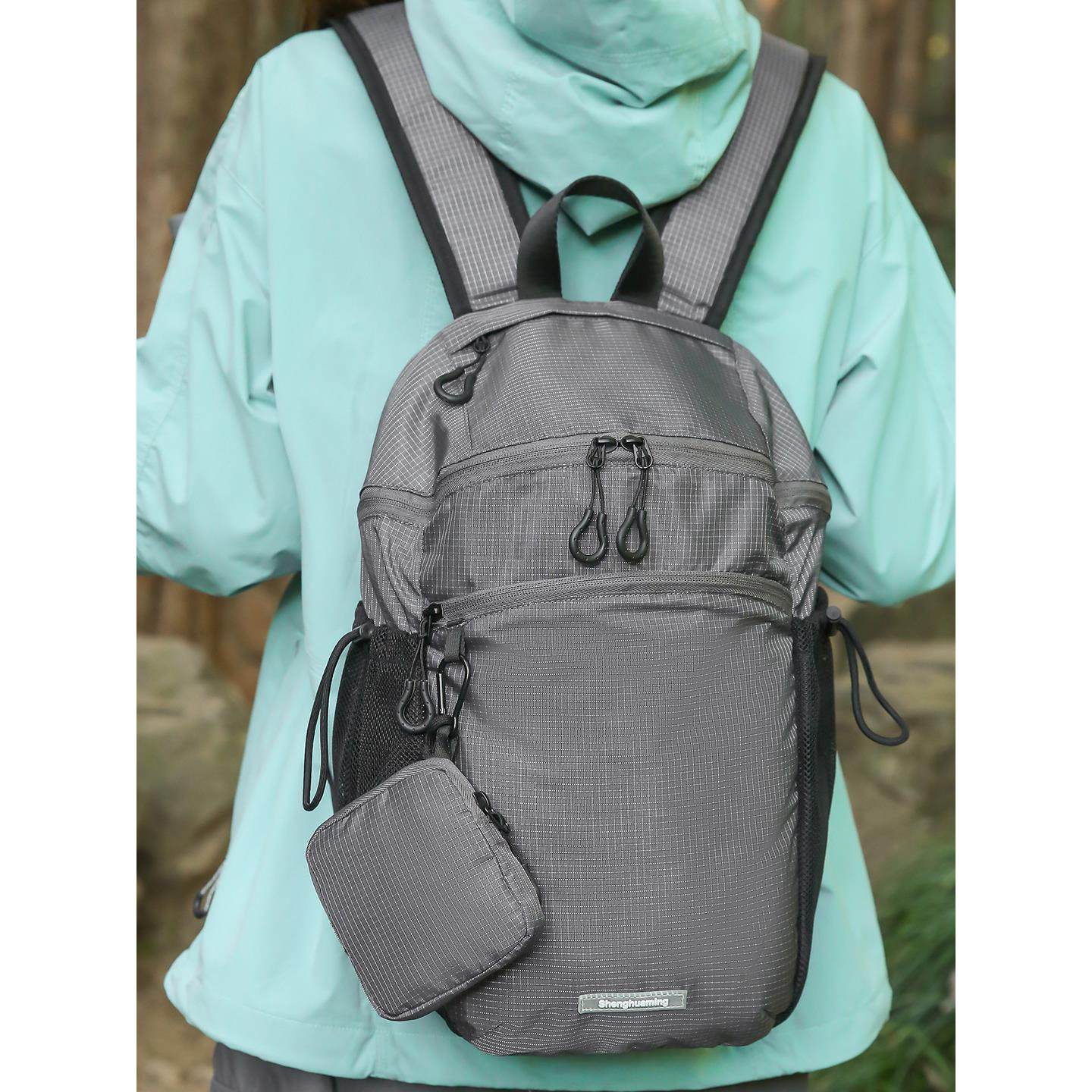 户外防水登山包男轻便大容量旅游背包韩版百搭爬山徒步双肩包女,箱包皮具/热销女包/男包,双肩背包,淘宝优惠券,粉丝福利购,淘宝优惠卷