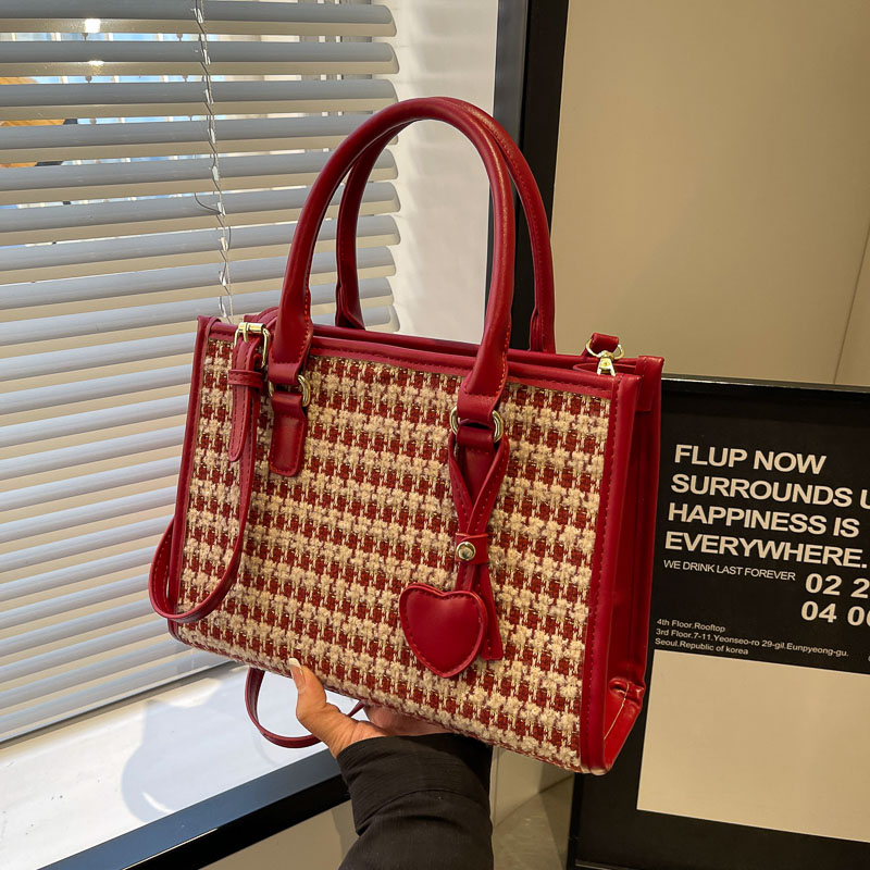 红色结婚包结婚包托特包