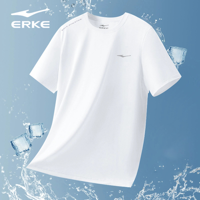 鸿星尔克短袖男透气速干T恤