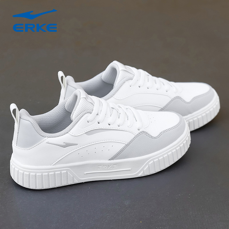 鸿星尔克女鞋板鞋运动小白鞋