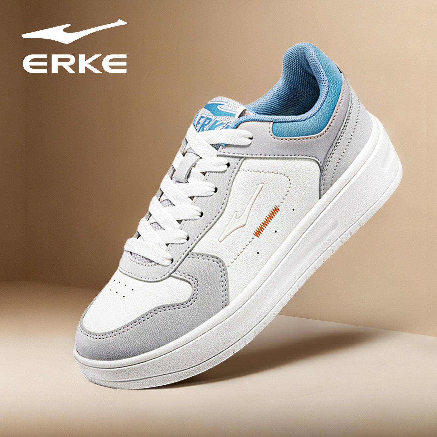 鸿星尔克男鞋板鞋软底春季2026新款休闲鞋官方正品舒适百搭运动鞋,运动鞋new,板鞋,淘宝优惠券,粉丝福利购,淘宝优惠卷