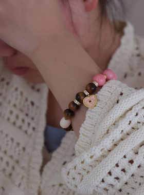 天然石串珠弹力手链2026新款