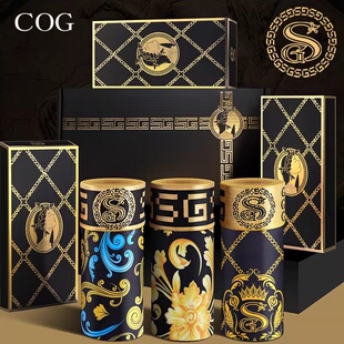 夏季 温感磁石抗菌裆男平角裤 冰丝内裤 透气四角裤 头礼盒装 薄款 男士