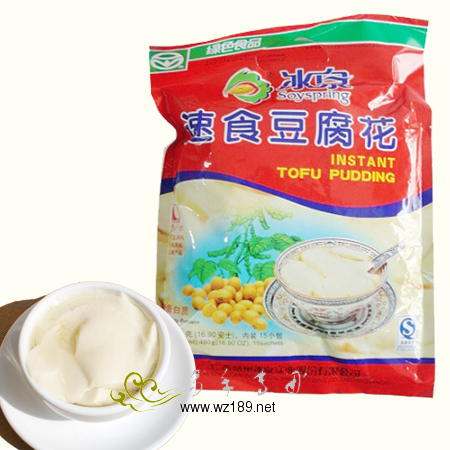 1袋送杯包邮买2减3冰泉牌速食豆腐花480g/袋 (15小包豆腐脑甜豆花