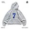 HEAVY  AMERICAN BLOCKBUSTER  COUPLES HIP-HOP YOUTHFUL TEXTURE STIFF AND LAZY STREET HOODED SWEATSHIRT