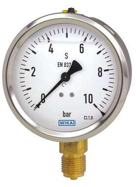 进口不锈钢压力表 232.30/233.30  213.53 131.11 wika威卡