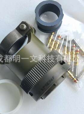ITT圆形连接器KPSE06F18-11S直型插头11触点压接插座卡口全新