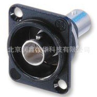 供应NEUTRIK各式连接器母 BNC同轴接地直型隔板式插座NBB75DFGB