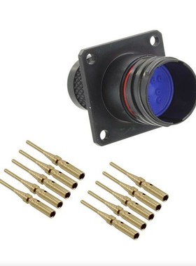 供应TE泰科 连接器互连器件圆形连接器插座公形引脚 2102343-2