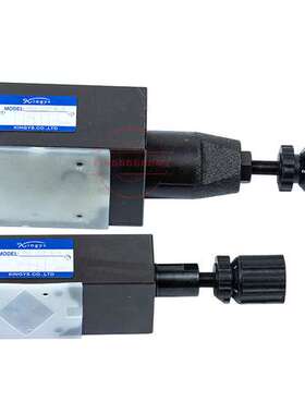 kingys叠加式溢流阀MRV-02P-K-3 02A 02B 03P 03A 02BK液压阀