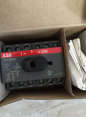 *OT25F6 1SCA104880R1001 ABB 6极刀开关 全新原装现货议价