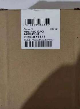 菲尼克斯MINI-PS-230AC/24DC/4/SO1现货原装正品电源模块2866831