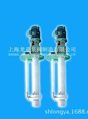 龙亚泵阀供应40FSY-22必嗽平聚丙烯液下泵 贮槽液下旋涡泵1