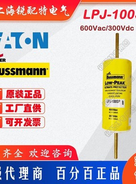 LPJ-100SP 延时保险丝 600V100A 巴斯曼BUSSMANN熔断器 LPJ-80SP