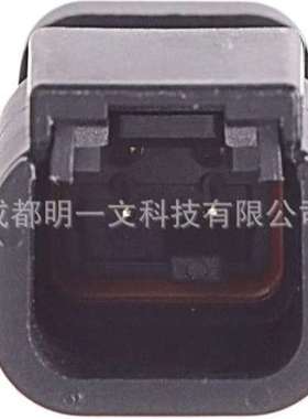 Amphenol安费诺汽车连接器ATM04-2P-RB120BK公头2路单排 2孔 黑色