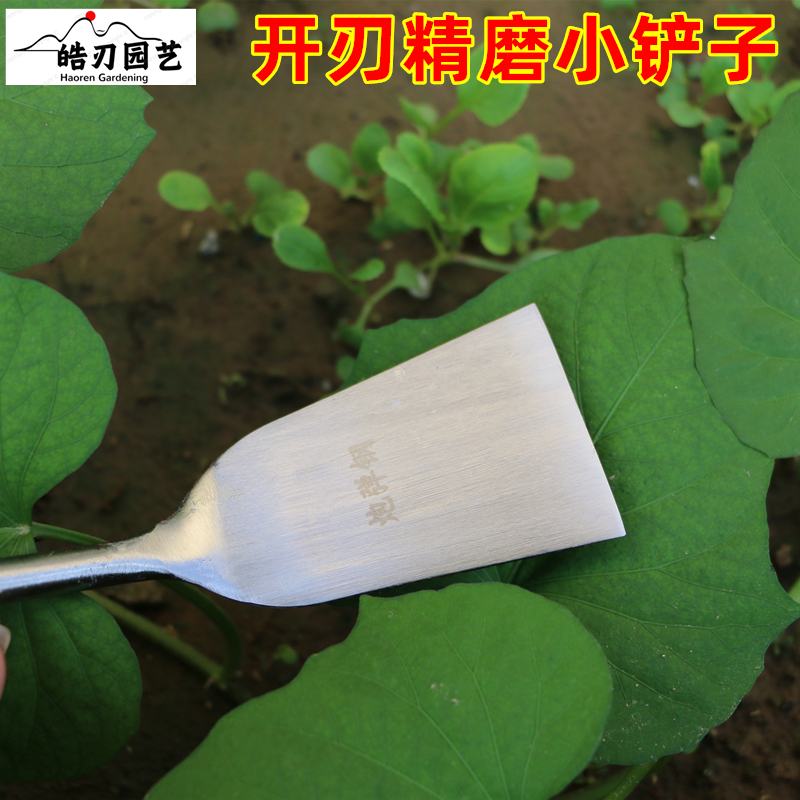 皓刃挖野菜种花除草小铲子老式