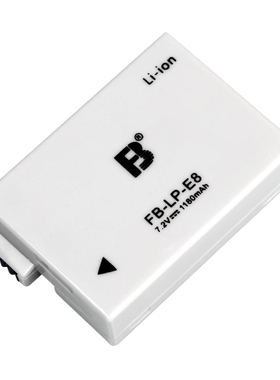 沣标LP-E8电池适用于佳能550D600D650D700D单反相机锂电池x6i x7i