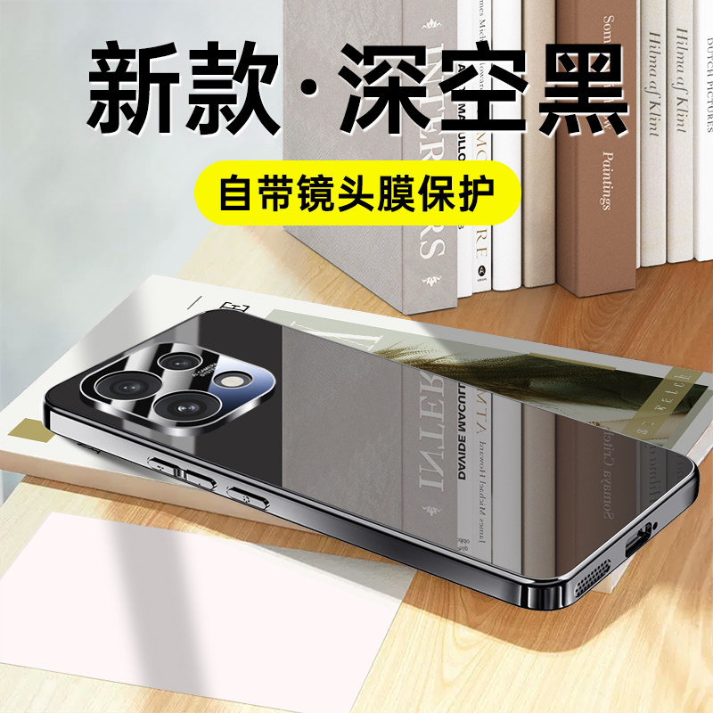 适用OPPOReno16pro手机壳Reno15新款玻璃Reno14镜头13全包Pro保护套oppo超薄reno16防摔15por男女高级感外壳