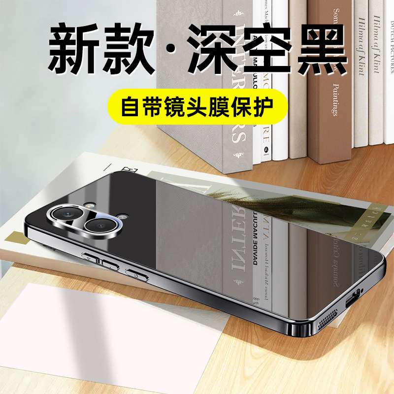 适用红米Turbo5手机壳turbo5max新款保护套小米redmi带镜头膜Tubro5全包防摔Max冰晶系列tubro高级Redmi外壳