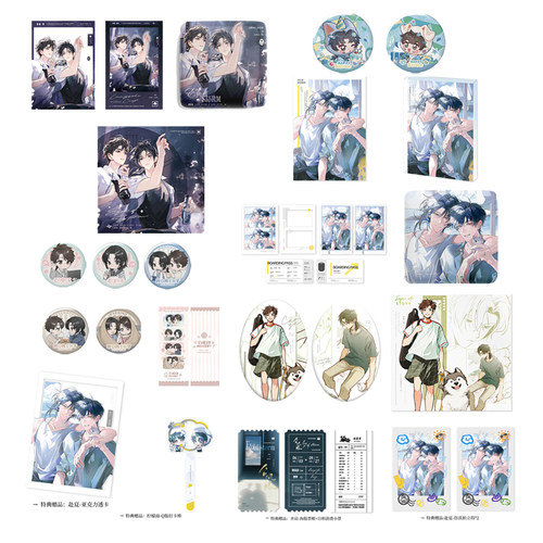 燏波岄台风眼一期正版周边徽章