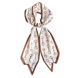 小丝巾女长条方巾搭配衬衫装饰护颈带围脖子配饰领带夏季飘带丝带