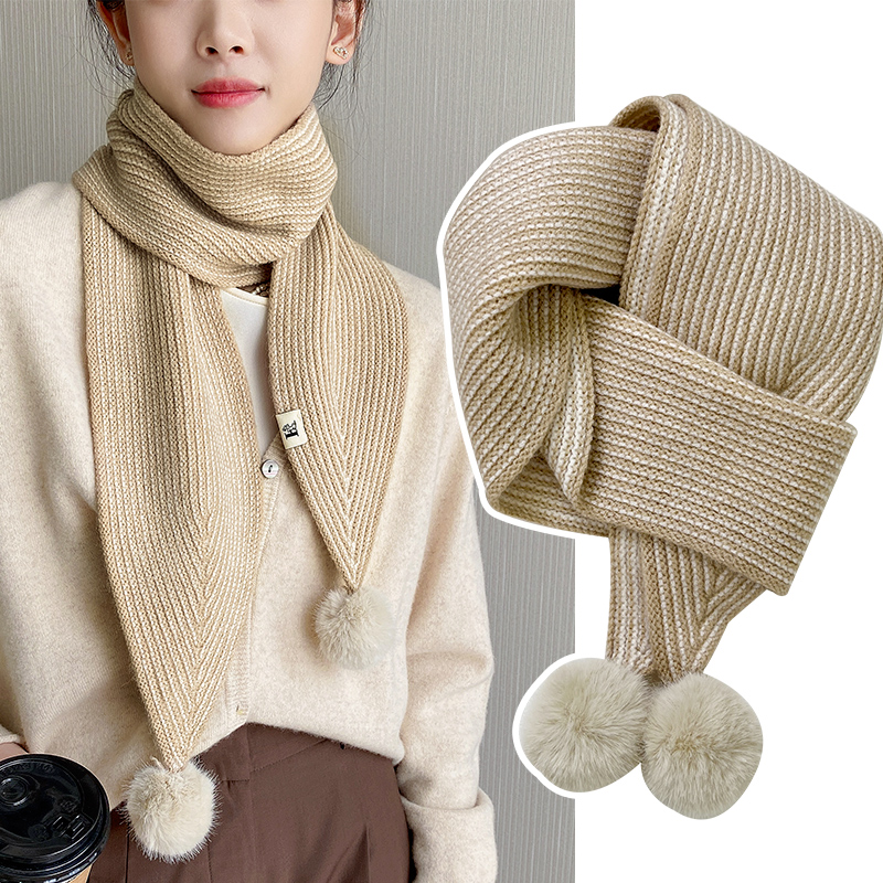 秋冬季加厚保暖女款围巾