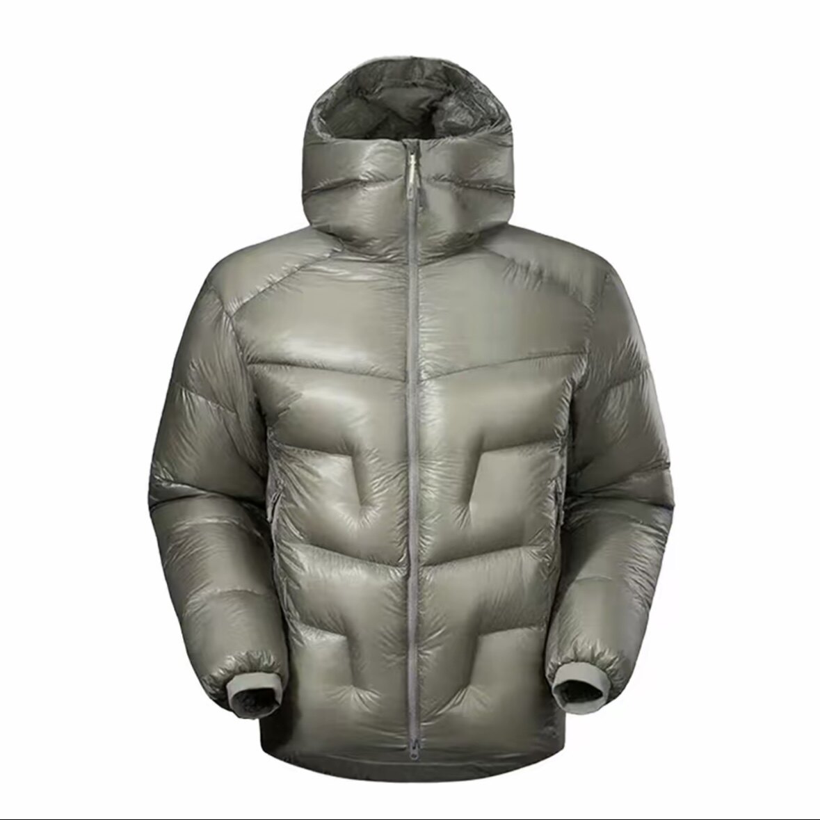 5000GT户外运动加厚保暖连帽便携式羽绒服外套男女情侣同款