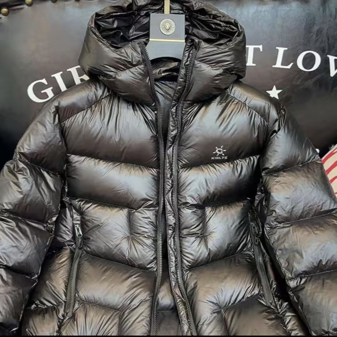 男女同款白鸭绒超轻雪山羽绒服面包款加厚户外运动外套2025款