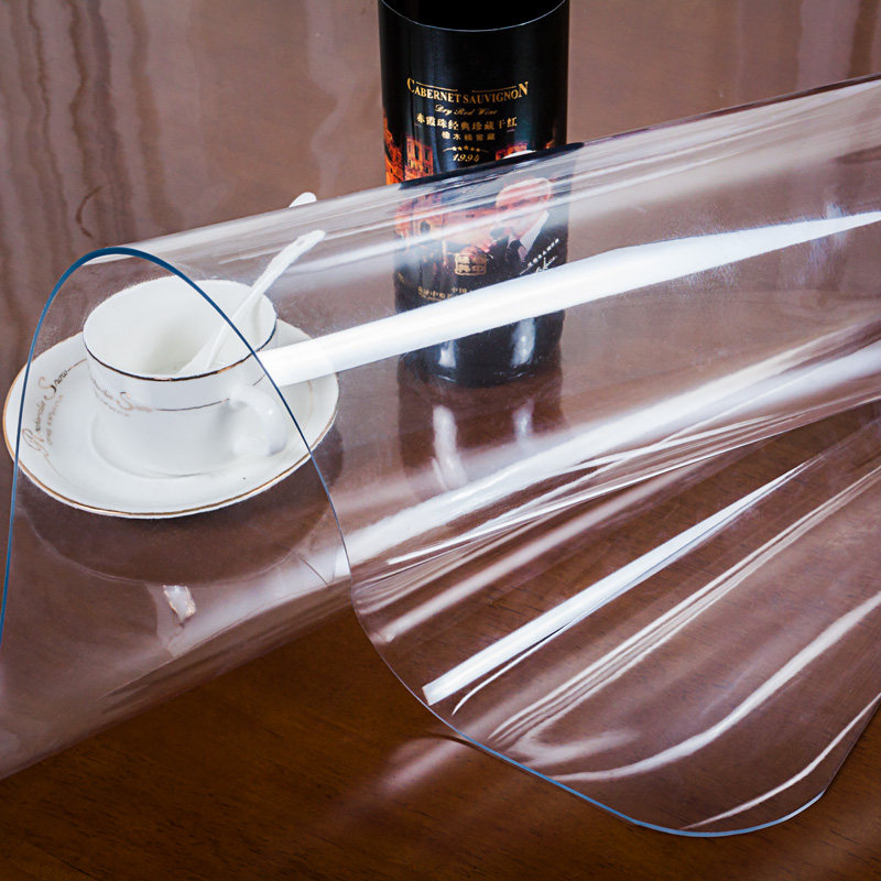 tablecloth transparent Soft Glass Crystal plate tea table rectangle Coffee table mat table waterproof Disposable PVC Plasticin the Home Fabric , Table cloth , Wallpaper  category - from Buy2taobao.com to provide professional Taobao agent buy service