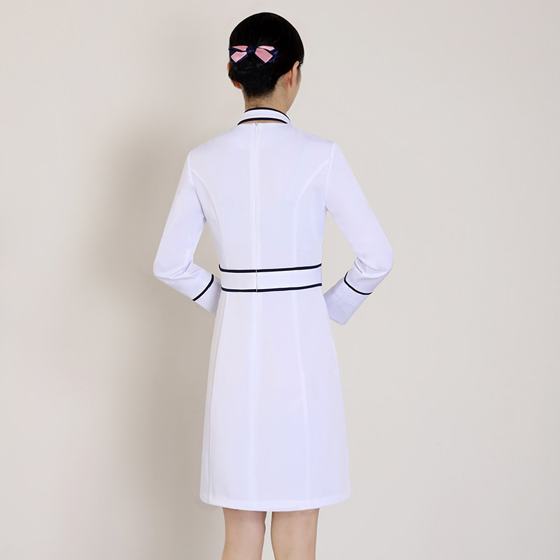 2024 NEW DENTAL OUTPATIENT HOSPITAL NURSE UNIFORM BEAUTY SALON TECHNICIAN CONFINEMENT CENTER NURSE UNIFORM EMBROIDERED SKIRT