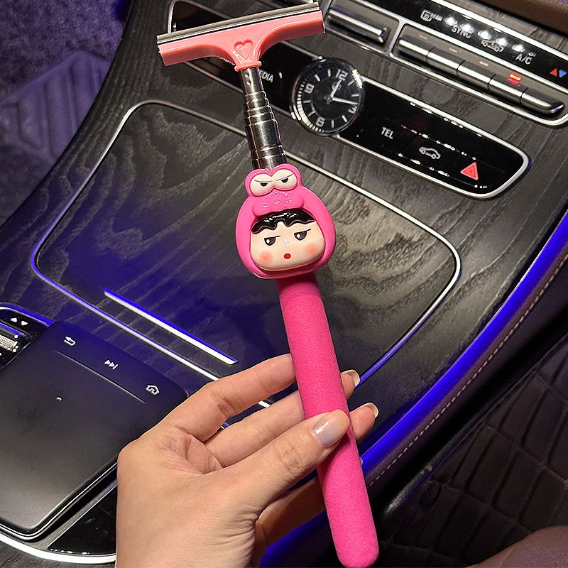 蜡笔小新汽车后视镜多功能伸缩