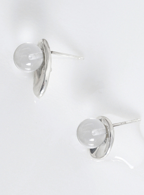 LFLM甜美时尚百搭耳钉2025新款高级简约轻奢小众设计冷淡风耳环女