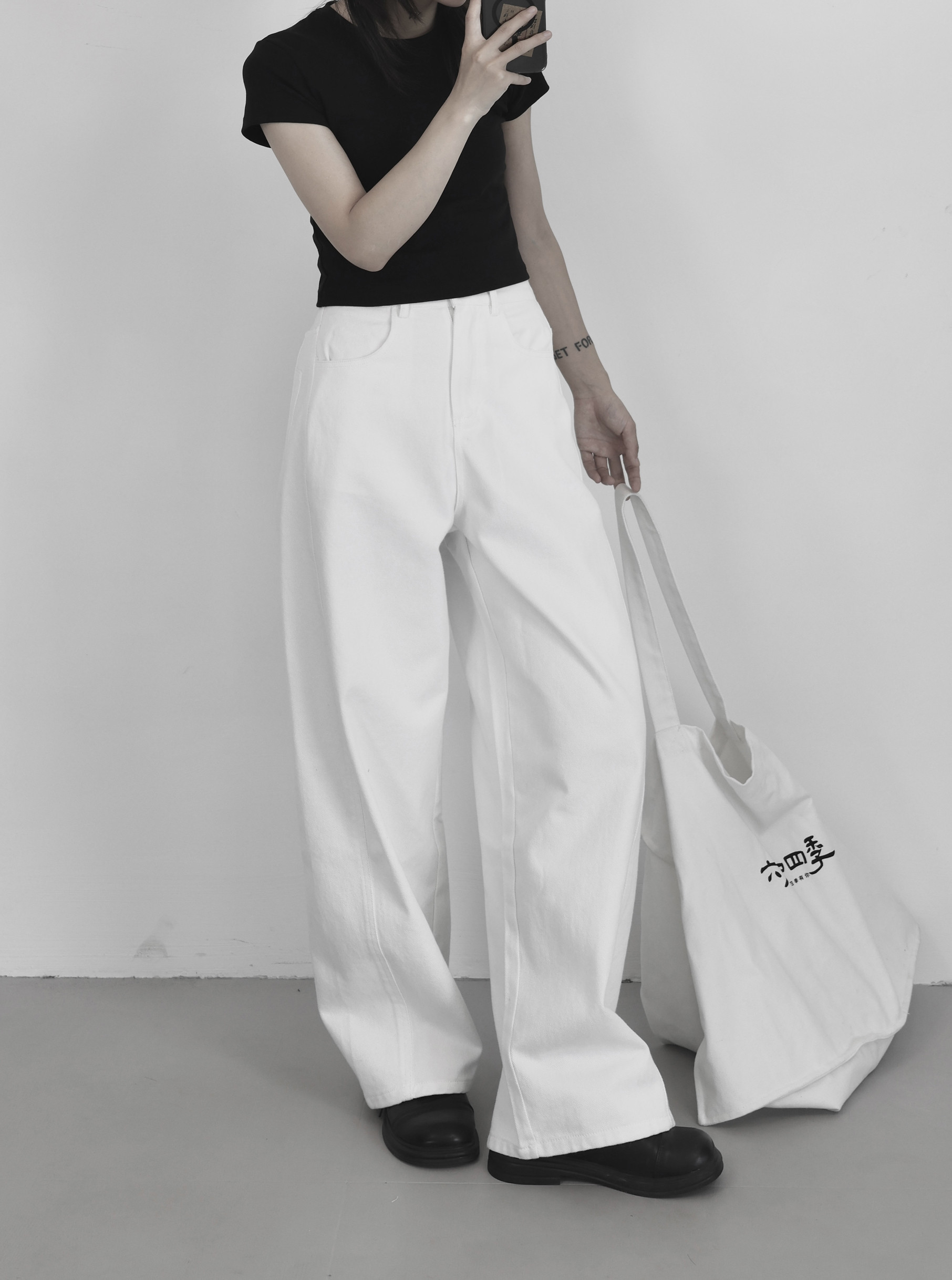 K001P75牛仔裤女夏季薄款图片