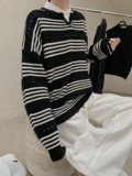 8234P条纹毛衣女，男装针织衫/毛衣，钱塘801（原钱塘901）