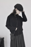 37096P79毛衣开衫女宽松日系，女装针织衫/毛衣，钱塘801（原钱塘901）