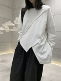 2117-2P60暗黑不规则设计款长袖T恤，商品下架区，钱塘801（原钱塘901）