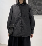 M437P89暗黑加棉衬衫加厚长袖，女装衬衫，钱塘801（原钱塘901）
