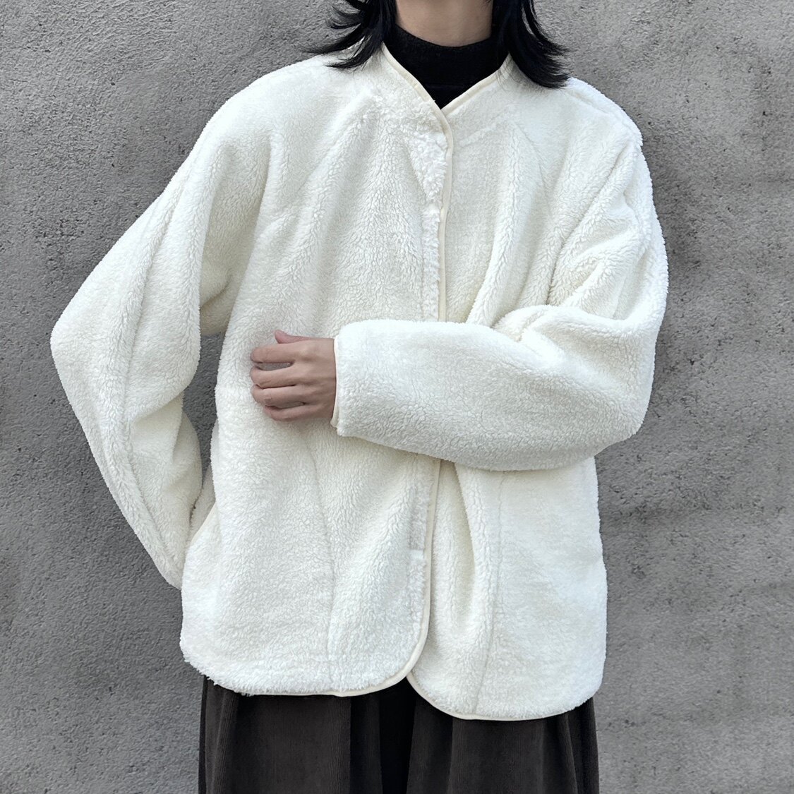 2308P89加厚双面绒外套女摇粒绒复合,女装短外套,钱塘801（原钱塘901）