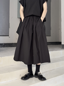 3095P70暗黑设计款休闲裤女图片
