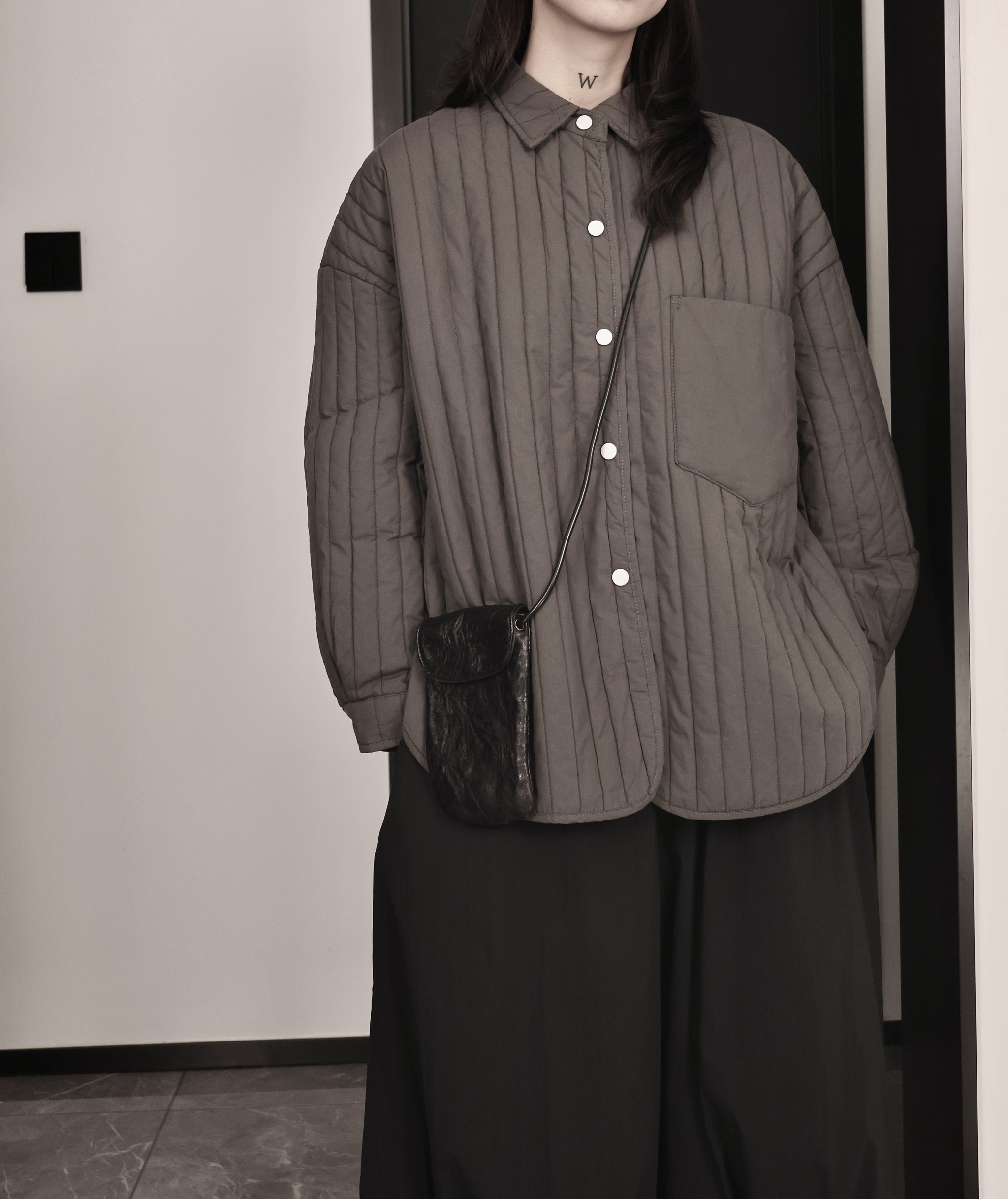 94455P129棉服衬衫女冬季加厚，女装棉衣/棉服，钱塘801（原钱塘901）