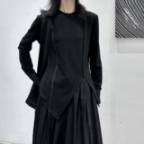 3027P50设计款长袖T恤女秋季新款，女装T恤，钱塘801（原钱塘901）